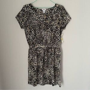 Bar 3 Women’s Short Sleeve Sheer Floral Mini Dress size M